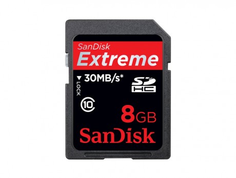 SanDisk 8GB SDHC Card